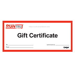 RUNTRU GIFT CERTIFICATE