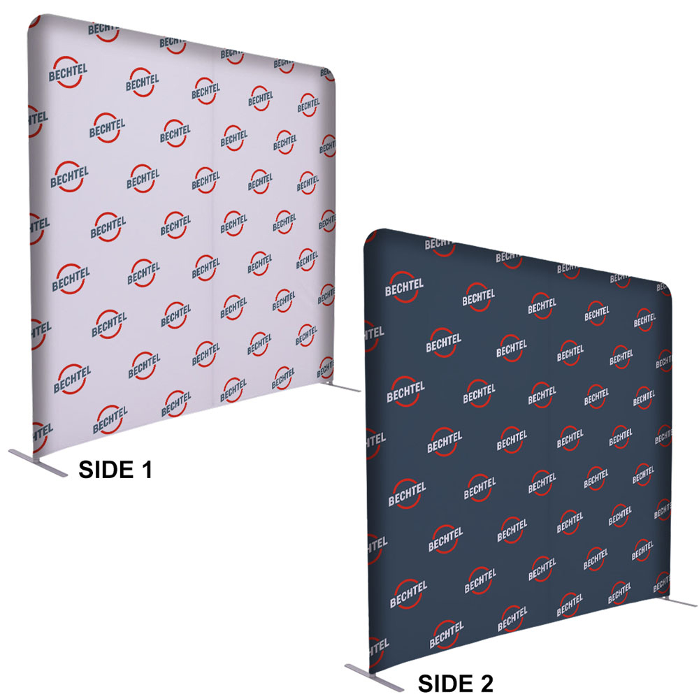 8 'W X 90" H STEP AND REPEAT EURO WALL