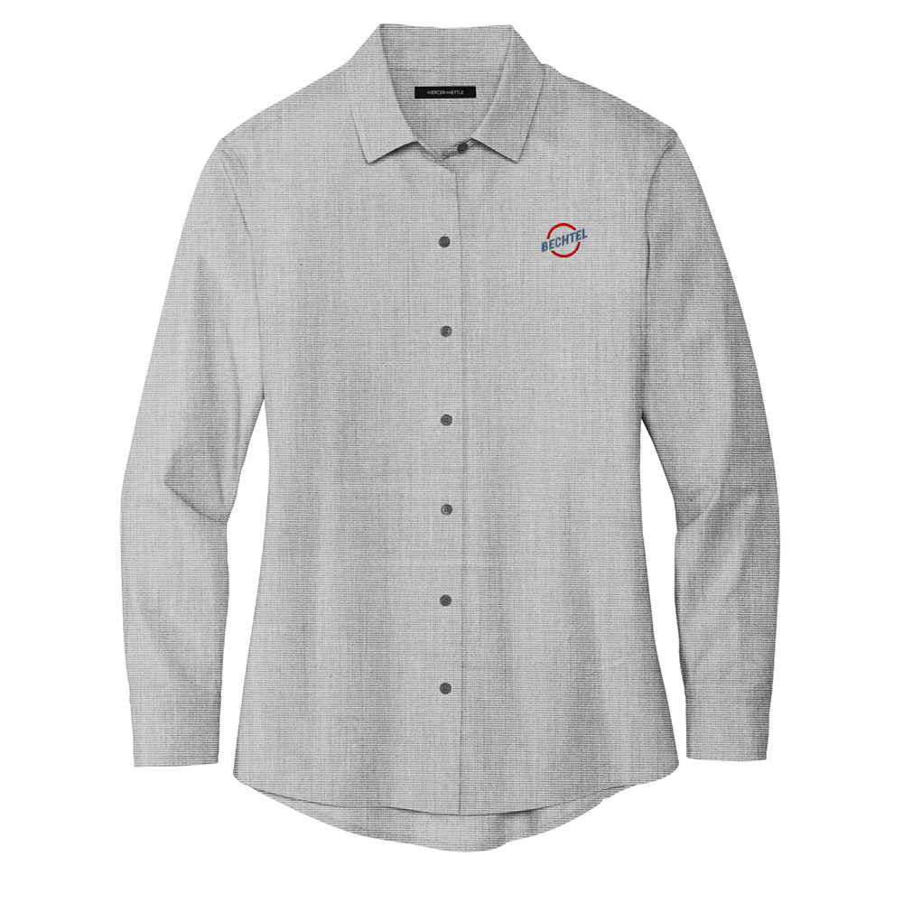 MERCER+METTLE LADIES  STRETCH LONG SLEEVE SHIRT