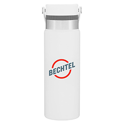 25 OZ THERMAL WATER BOTTLE - WHITE