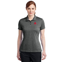 LADIES NIKE HEATHERED POLO