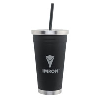 IMRON 18 OZ DOUBLE WALL STAINLESS STEEL TUMBLER