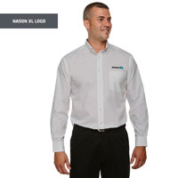 NASONXL MEN'S SOLID BROADCLOTH SHIRT - TALL