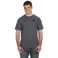 CHARCOAL SHORT SLEEVE T-SHIRT