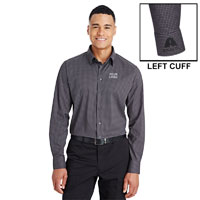 COBRAND - MEN'S PERFORMANCE TONAL MINI CHECK SHIRT