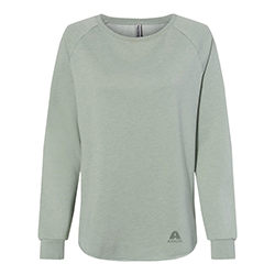 LADIES WAVE WASH CREWNECK SWEATSHIRT