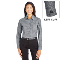 LADIES PERFORMANCE TONAL MINI CHECK SHIRT