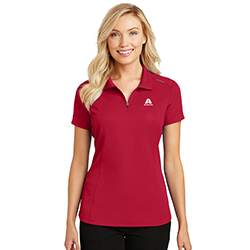 PINPOINT MESH POLO - LADIES