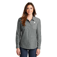 LADIES SLUB CHAMBRAY SHIRT