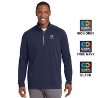 SPORT-TEK SPORT-WICK TEXTURED 1/4 ZIP