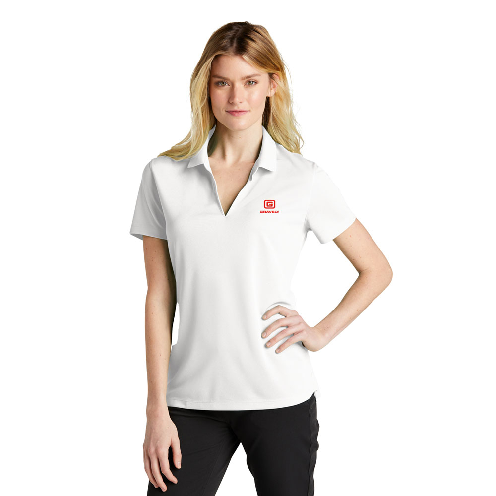 LADIES NIKE DRI-FIT MICRO PIQUE 2.0 POLO