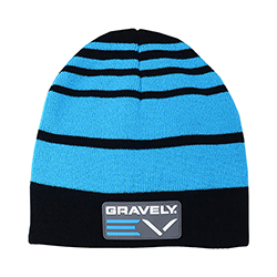 GRAVELY EV STRIPE KNIT BEANIE