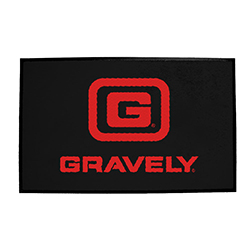 4' X 6'  GRAVELY FLOOR MAT