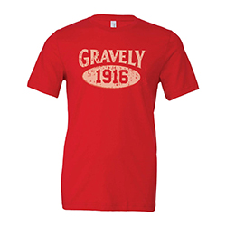 GRAVELY 1916 BELLA CANVAS UNISEX T-SHIRT