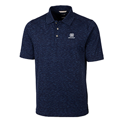 MENS CB ADVANTAGE TRI-BLEND SPACE DYE POLO