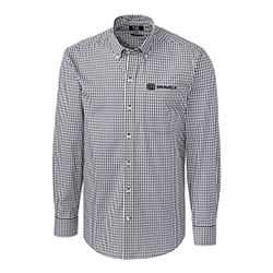 CB MEN'S STRETCH GINGHAM L/S