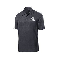 MEN'S SPORT-TEK HEATHER CONTENDER POLO