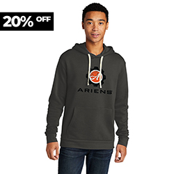 NEXT LEVEL UNISEX BEACH FLEECE HOODIE