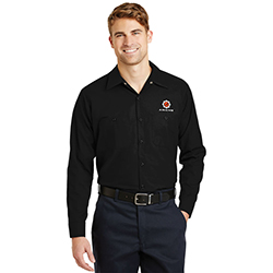 RED KAP LONG SLEEVE INDUSTRIAL WORK SHIRT