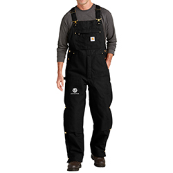 CARHARTT TALL FIRM DUCK INSULATED BIB OVERALLS