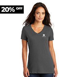 DISTRICT WOMENS V-NECK TEE