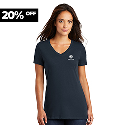 DISTRICT WOMENS V-NECK TEE
