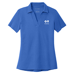 Women's Cotton Blend Pique Polo