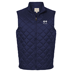 MEN'S WEATHERPROOF VINTAGE DIAMOND QUILTED VEST