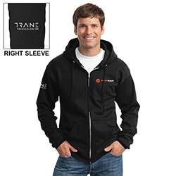 TS FULL ZIP HOODED SWEATSHIRT