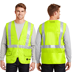 ANSI 107 CLASS 2 MESH BACK SAFETY VEST