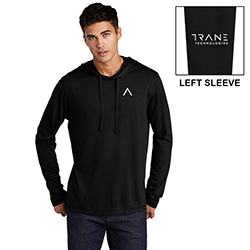 MEN'S TRI-BLEND WICKING LONG SLEEVE HOODIE