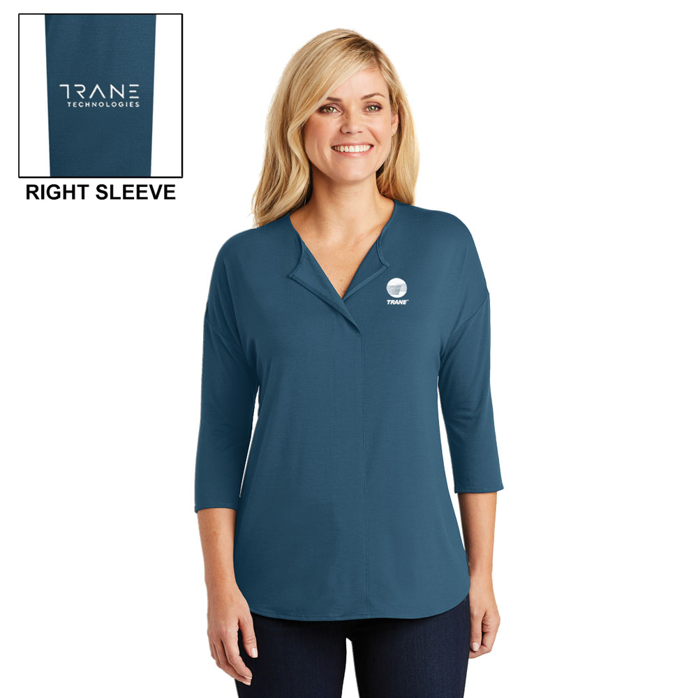 LADIES PA 3/4-SLEEVE BLOUSE