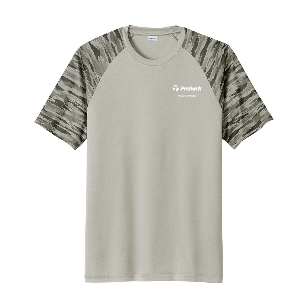 PREBUCK PC - CAMO COLORBLOCK S/S TEE
