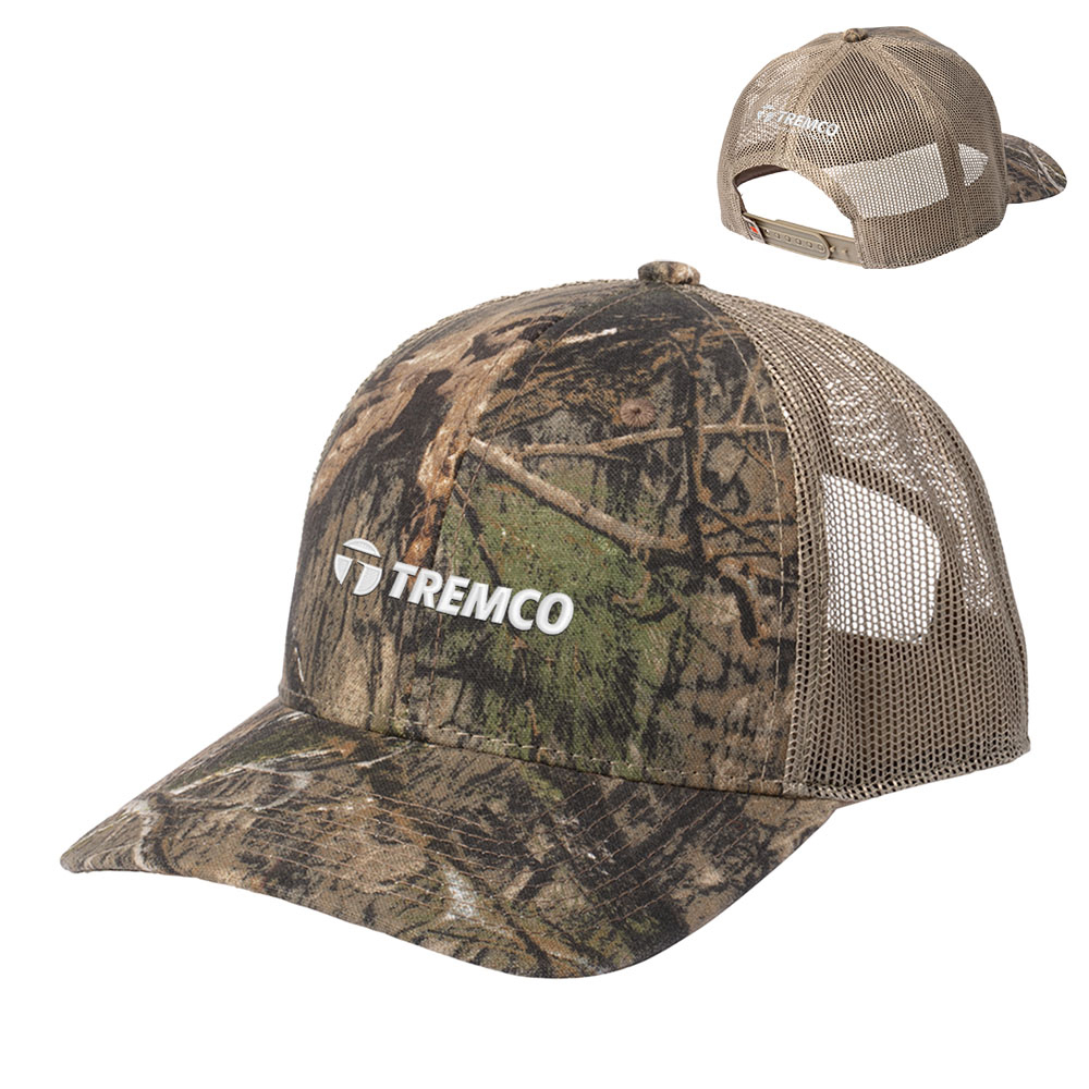 TREMCO - RUSSELL CAMO SNAPBACK TRUCKER CAP