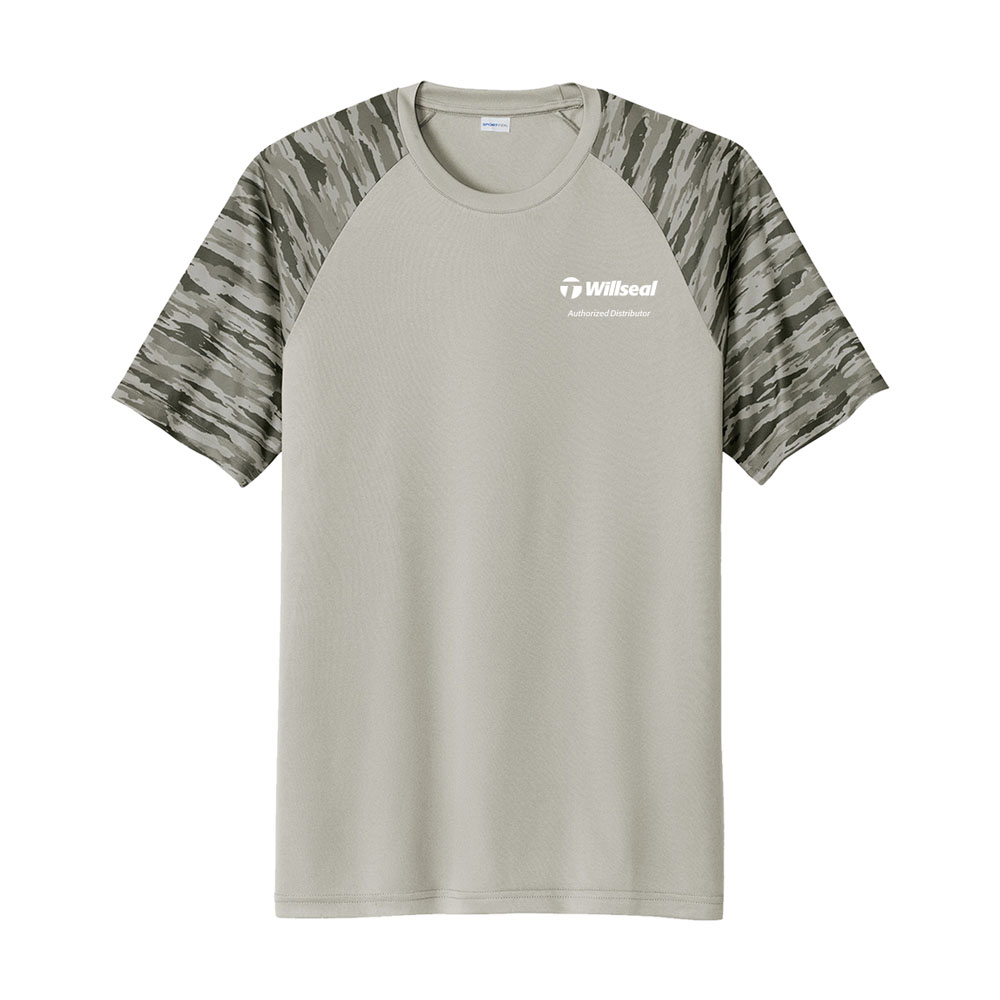WILLSEAL AD - CAMO COLORBLOCK S/S TEE