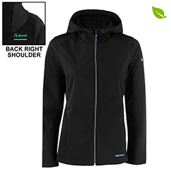 DRYVIT AD - C&B EVOKE ECO SOFTSHELL JACKET, WOMEN'S