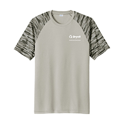 DRYVIT AD - CAMO COLORBLOCK S/S TEE