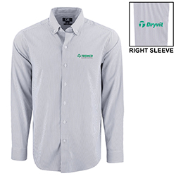 DRYVIT - C&B PINSTRIPE DRESS SHIRT, B&T MEN'S