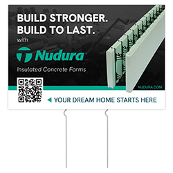 NUDURA - JOB SITE YARD SIGNS