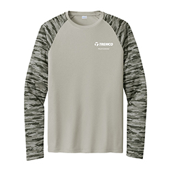 TREMCO PC - CAMO COLORBLOCK L/S TEE