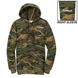 WILLSEAL - P&C CORE FLEECE CAMO HOODIE