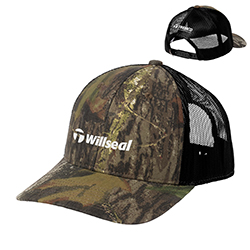 WILLSEAL - RUSSELL CAMO SNAPBACK TRUCKER CAP
