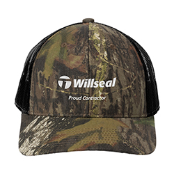 WILLSEAL PC - RUSSELL CAMO SNAPBACK TRUCKER CAP